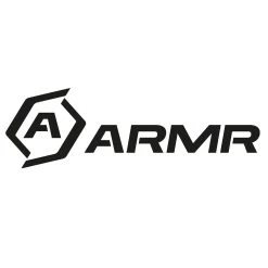 ARMR Teardrop Knee Sliders -Motorcycle Riding Equipment ARMR Logo Large