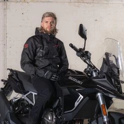 ARMR Suko 1.0 Jacket – Black -Motorcycle Riding Equipment ARMR Suko 1.0 Mens Motorcycle Jacket Black Lifestyle 2