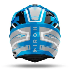 Airoh Commander 2 Mavick Helmet – Cerulean Blue -Motorcycle Riding Equipment Airoh Commander 2 Mavick Motorcycle Helmet Cerulean Blue 3
