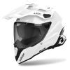 Airoh Commander 2 Plain Helmet – White -Motorcycle Riding Equipment Airoh Commander 2 Plain Motorcycle Helmet White 1