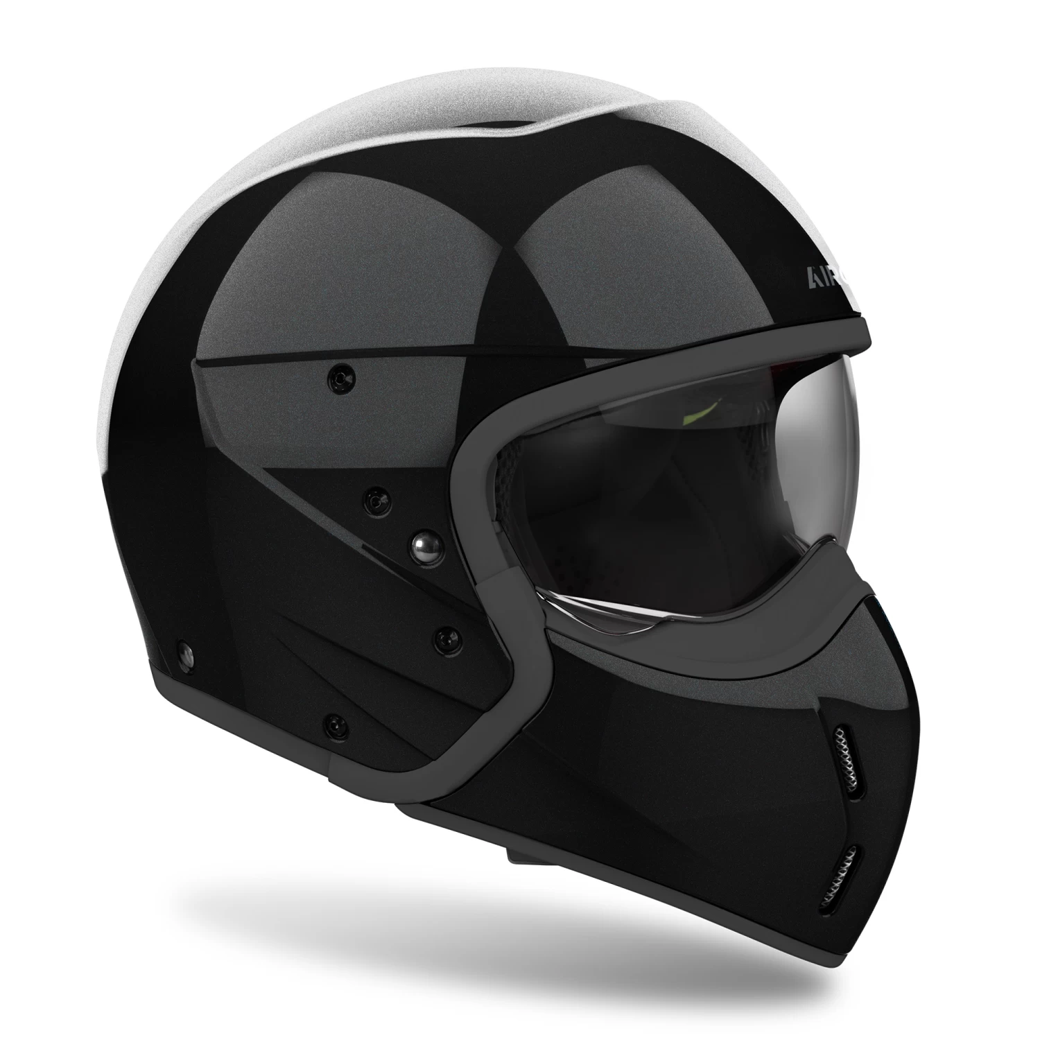 Airoh J110 Plain Helmet – Glitter Black 4 Airoh J110 Plain Helmet – Glitter Black - Image 2