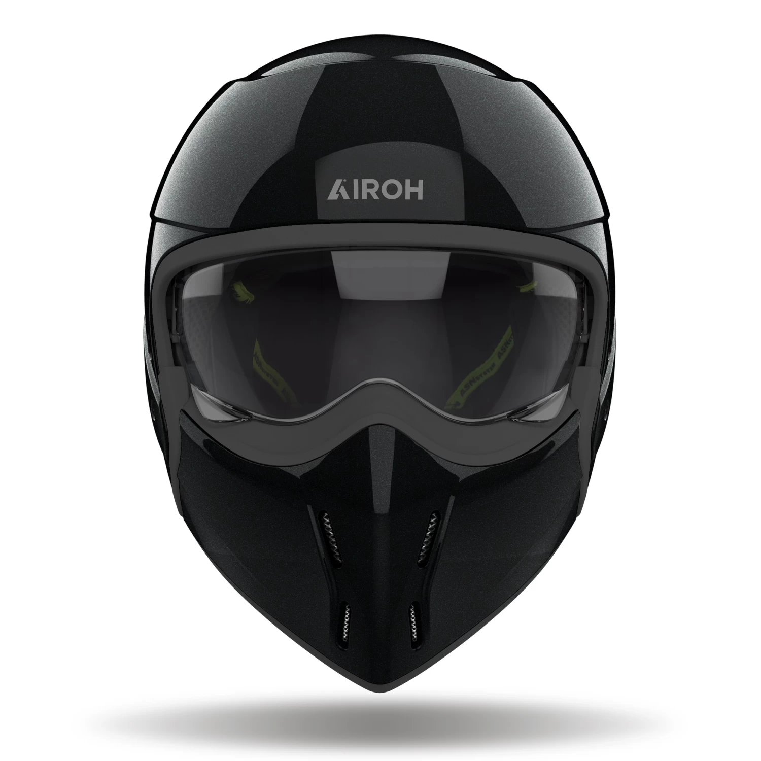 Airoh J110 Plain Helmet – Glitter Black 7 Airoh J110 Plain Helmet – Glitter Black - Image 5