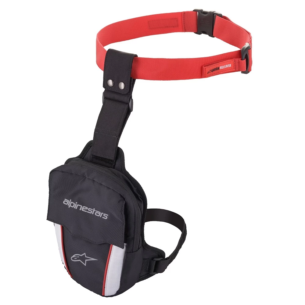 Alpinestars Access Red Thigh Bag 3 Alpinestars Access Red Thigh Bag