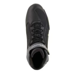 Alpinestars Faster 3 Drystar Boots – Black/Grey/Yellow -Motorcycle Riding Equipment Alpinestars Faster 3 Drystar Black Yellow Bike Boots