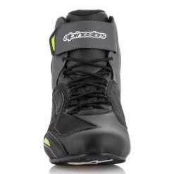 Alpinestars Faster 3 Drystar Boots – Black/Grey/Yellow -Motorcycle Riding Equipment Alpinestars Faster 3 Drystar Black Yellow Motorbike Boots