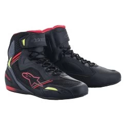Alpinestars Faster 3 Rideknit Boots – Black/Red/Yellow
