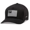 Alpinestars Flag Snapback Hat – Black -Motorcycle Riding Equipment Alpinestars Flag Snapback Hat Black 1