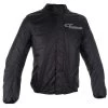 Alpinestars Hurricane V2 Rain Jacket – Black -Motorcycle Riding Equipment Alpinestars Hurricane v2 Waterproof Motorcycle Rain Jacket Black 1