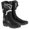 Alpinestars SMX-6 V2 Boots – Black/White -Motorcycle Riding Equipment Alpinestars SMX 6 v2 Motorcycle Boots Black White 1
