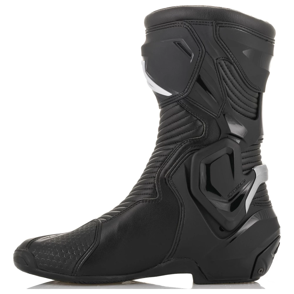 Alpinestars SMX Plus V2 Gore-Tex Boots – Black/Silver 5 Alpinestars SMX Plus V2 Gore-Tex Boots – Black/Silver - Image 3