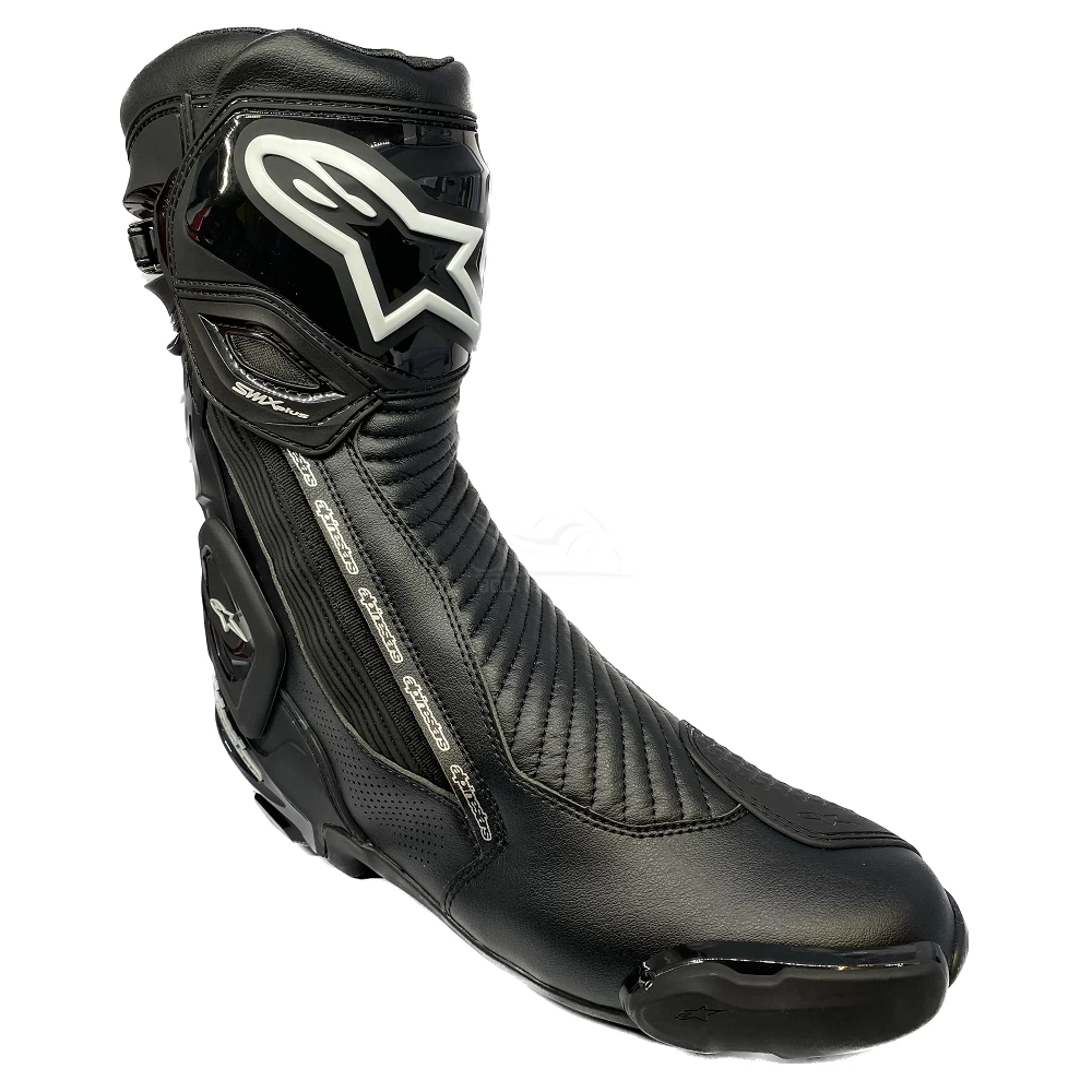 Alpinestars SMX Plus V2 Gore-Tex Boots – Black/Silver 6 Alpinestars SMX Plus V2 Gore-Tex Boots – Black/Silver - Image 4