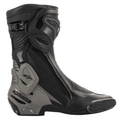 Alpinestars SMX Plus V2 Boots – Black/Grey -Motorcycle Riding Equipment Alpinestars SMX Plus v2 Motorcycle Boots Black Grey 2