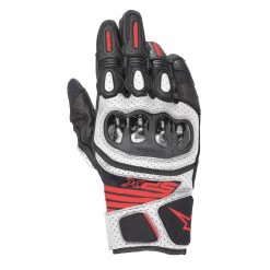 Alpinestars SP-X Air Carbon V2 Gloves – Black/White/Red