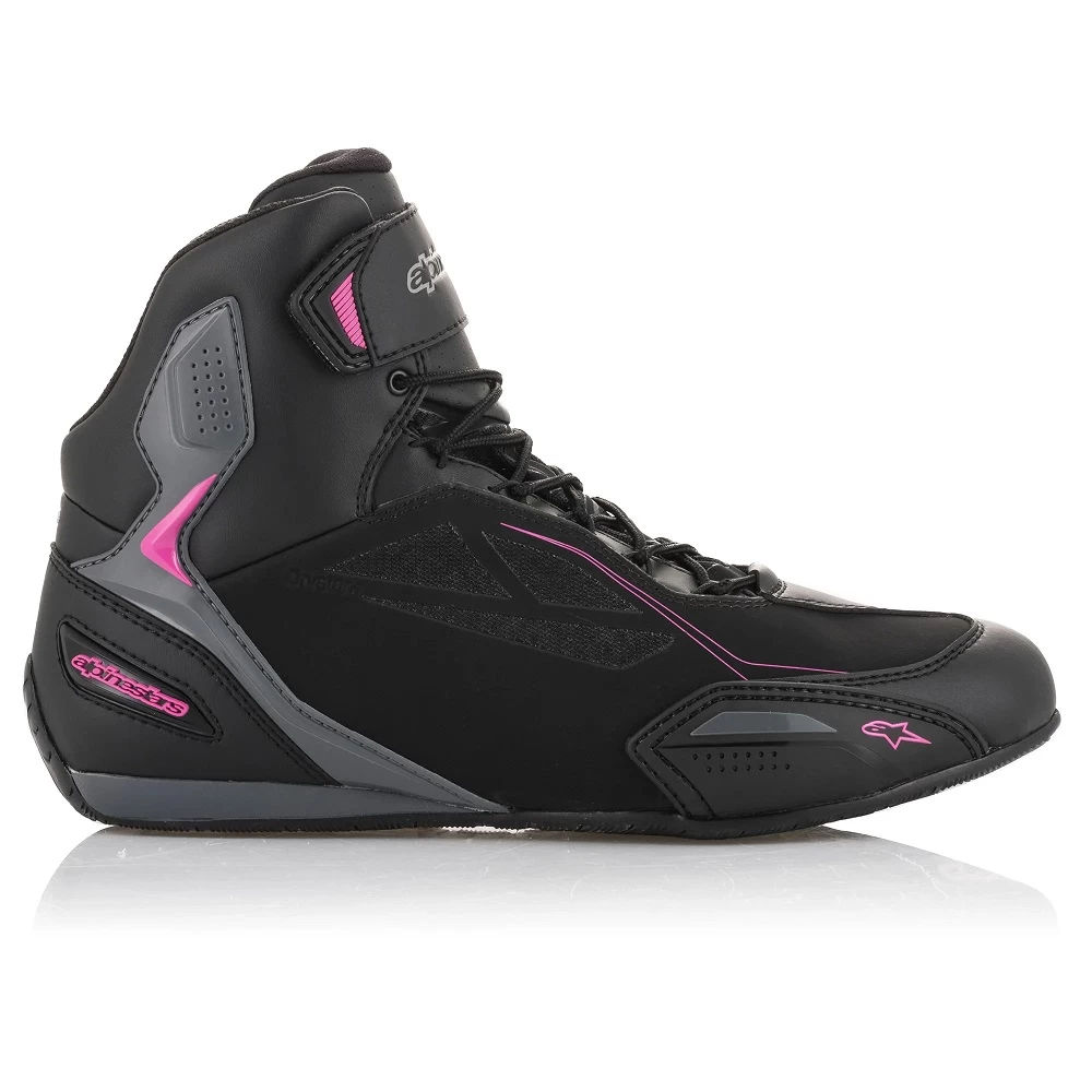 Alpinestars Stella Faster 3 Drystar Boots – Black/Fuchsia 4 Alpinestars Stella Faster 3 Drystar Boots – Black/Fuchsia - Image 2