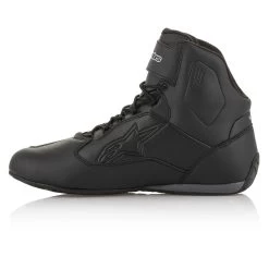 Alpinestars Stella Faster 3 Drystar Boots – Black/Silver -Motorcycle Riding Equipment Alpinestars Stella Faster 3 Drystar Motorcycle Boots Silver 4