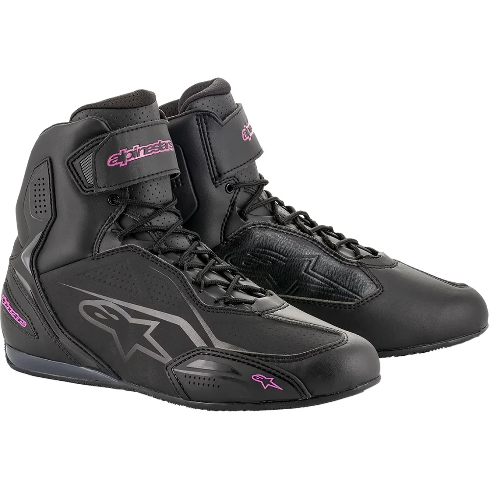 Alpinestars Stella Faster 3 Boots – Black/Fuchsia 3 Alpinestars Stella Faster 3 Boots – Black/Fuchsia