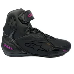 Alpinestars Stella Faster 3 Boots – Black/Fuchsia 13 Alpinestars Stella Faster 3 Boots – Black/Fuchsia -Motorcycle Riding Equipment Alpinestars Stella Faster 3 Motorcycle Boots Fuchsia 3