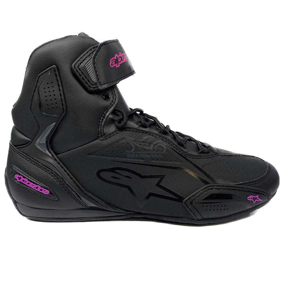 Alpinestars Stella Faster 3 Boots – Black/Fuchsia 5 Alpinestars Stella Faster 3 Boots – Black/Fuchsia - Image 3