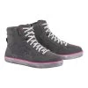 Alpinestars Stella J-6 Waterproof Boots – Grey/Fuchsia -Motorcycle Riding Equipment Alpinestars Stella J 6 WP Motorcycle Boots Grey