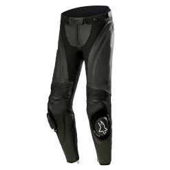 Alpinestars Stella Missile V3 Leather Trousers – Black/Black