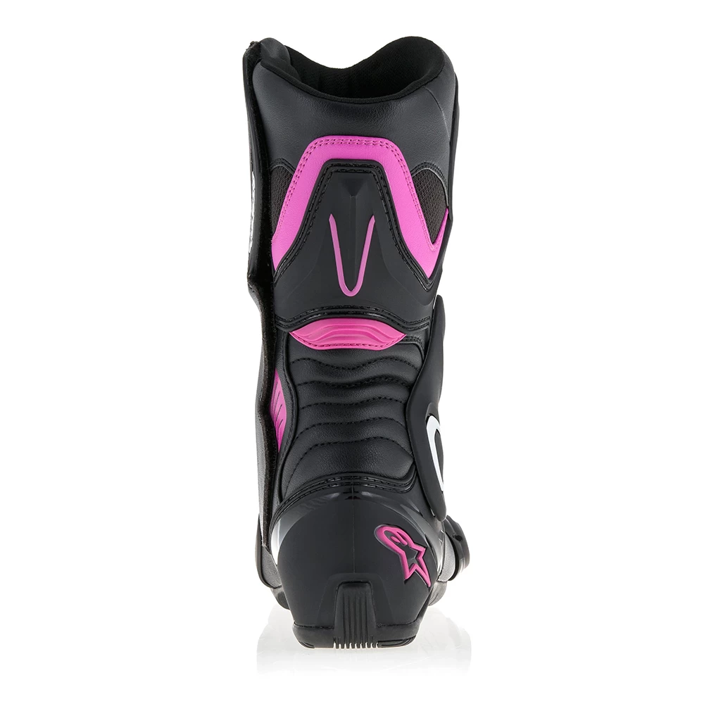 Alpinestars Stella SMX-6 V2 Boots – Black/Fuchsia/White 5 Alpinestars Stella SMX-6 V2 Boots – Black/Fuchsia/White - Image 3