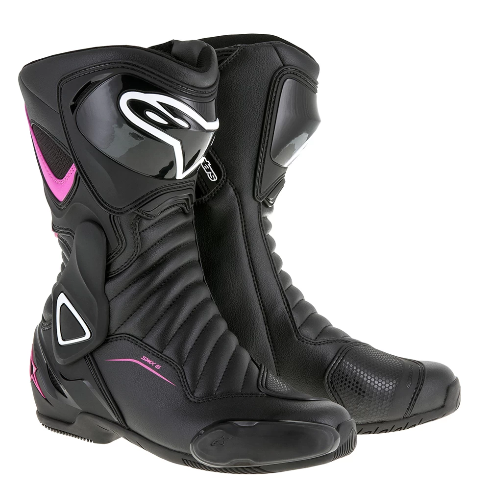Alpinestars Stella SMX-6 V2 Boots – Black/Fuchsia/White 3 Alpinestars Stella SMX-6 V2 Boots – Black/Fuchsia/White