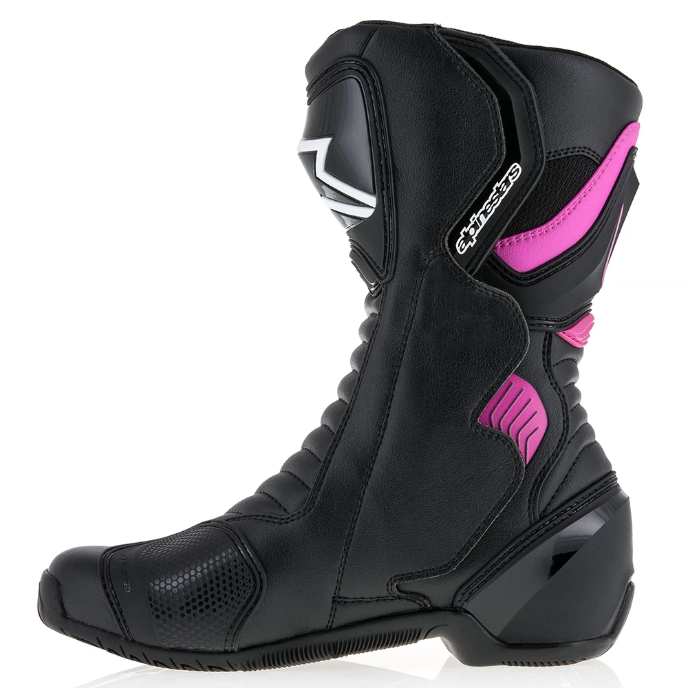 Alpinestars Stella SMX-6 V2 Boots – Black/Fuchsia/White 8 Alpinestars Stella SMX-6 V2 Boots – Black/Fuchsia/White - Image 6