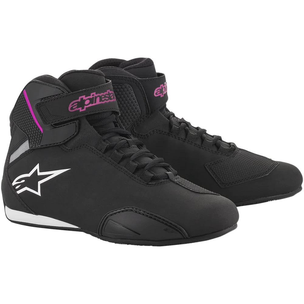 Alpinestars Stella Sektor Boots – Black/Fuchsia 3 Alpinestars Stella Sektor Boots – Black/Fuchsia