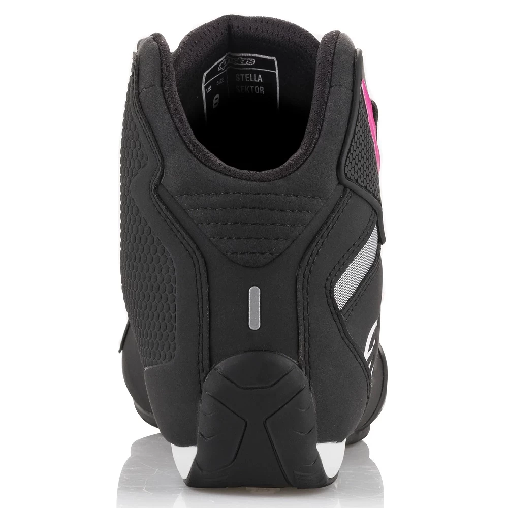 Alpinestars Stella Sektor Boots – Black/Fuchsia 5 Alpinestars Stella Sektor Boots – Black/Fuchsia - Image 3
