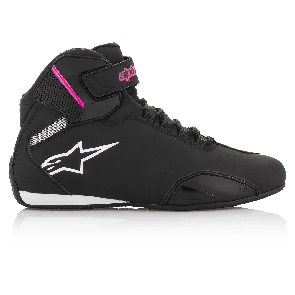 Alpinestars Stella Sektor Boots – Black/Fuchsia 6 Alpinestars Stella Sektor Boots – Black/Fuchsia - Image 4