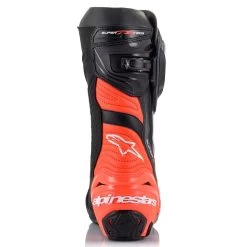 Alpinestars Supertech R Boots – Black/Red/White/Grey -Motorcycle Riding Equipment Alpinestars Supertech R Motorcycle Boots Red Flo 4