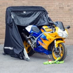 Armadillo Garage Shelter Cover 21 Armadillo Garage Shelter Cover -Motorcycle Riding Equipment Armadillo Motorcycle Garage Shelter Cover 8