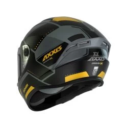 Axxis Draken Sonar Helmet – Yellow -Motorcycle Riding Equipment Axxis Draken Sonar Motorcycle Helmet Yellow 3