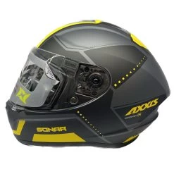 Axxis Draken Sonar Helmet – Yellow -Motorcycle Riding Equipment Axxis Draken Sonar Motorcycle Helmet Yellow 5
