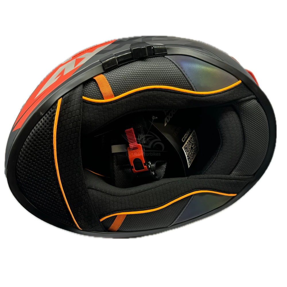 Axxis Hawk Evo Ixil Helmet – Red 12 Axxis Hawk Evo Ixil Helmet – Red - Image 10