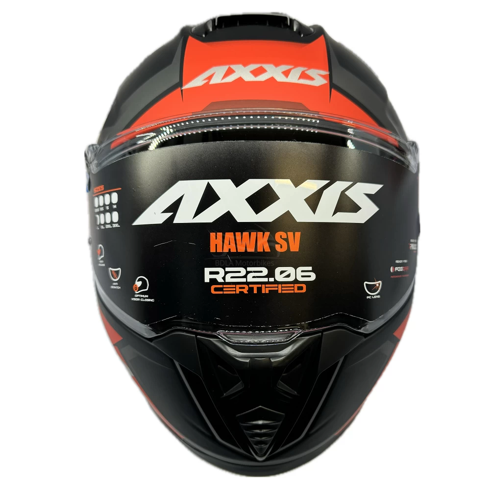 Axxis Hawk Evo Ixil Helmet – Red 9 Axxis Hawk Evo Ixil Helmet – Red - Image 7