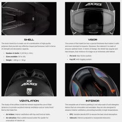 Axxis Hawk Evo Ixil Helmet – Red 24 Axxis Hawk Evo Ixil Helmet – Red -Motorcycle Riding Equipment Axxis Hawk Evo Plain Motorcycle Helmet Features 1