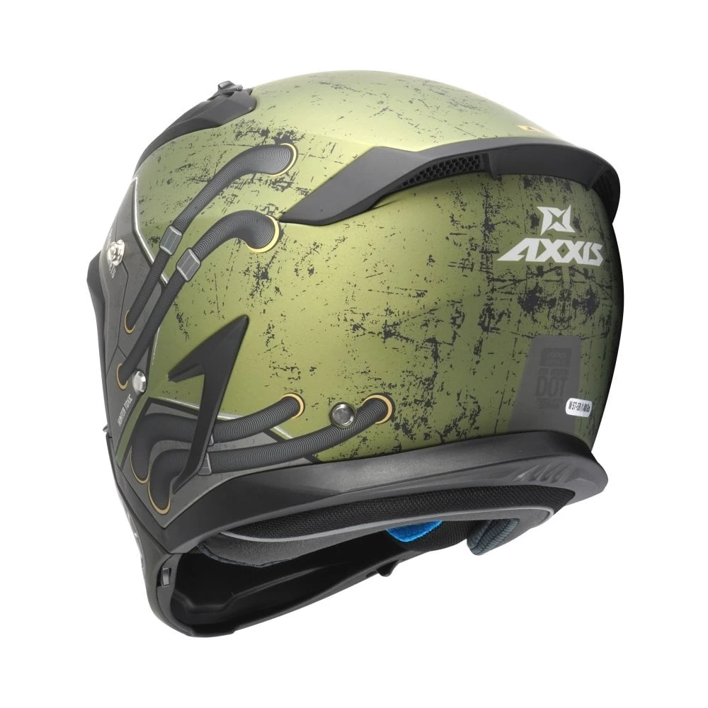 Axxis Hunter Toxic Helmet – Green 5 Axxis Hunter Toxic Helmet – Green - Image 3