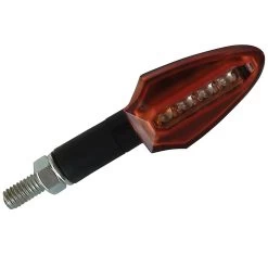 Bike It Runner One LED Indicators 11 Bike It Runner One LED Indicators -Motorcycle Riding Equipment Bike It LED Runner One Indicators Black Amber INDLED52