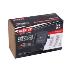 Bike It QC 3.0 USB Phone Charger Cradle 16 Bike It QC 3.0 USB Phone Charger Cradle -Motorcycle Riding Equipment Bike It QC 3.0 USB Phone Charger Holder LUGSMT23 7