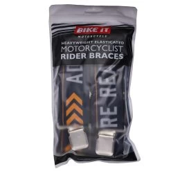Bike It Adventure Braces -Motorcycle Riding Equipment BikeIt Adventure Motorcycle Rider Braces Orange BRCADV01 3