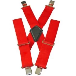 Bike It Heavy Duty Braces -Motorcycle Riding Equipment BikeIt Motorcycle Motorbike Braces Red BRCR