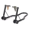 BikeTek Series 3 Track Black Front Paddock Stand -Motorcycle Riding Equipment BikeTek Series 3 Track Front Paddock Stand Black PDSF015 1