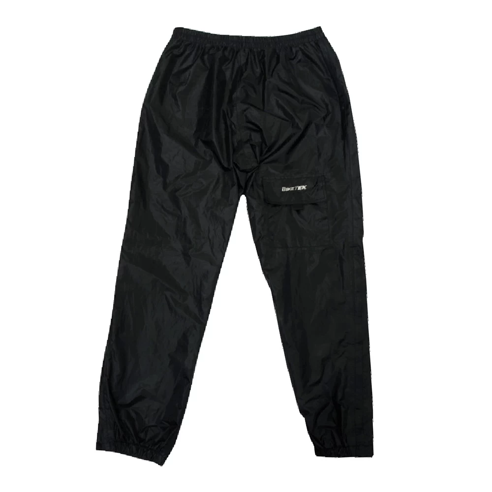 Biketek Deluxe Waterproof Over Trousers – Black 3 Biketek Deluxe Waterproof Over Trousers – Black