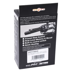 Daytona 4 Level Heated Grips -Motorcycle Riding Equipment Daytona 4 Level Heated Motorcycle Grips GRPHT88640 9