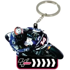 MotoGP Rider Key Rings -Motorcycle Riding Equipment De Puniet 14 MotoGP Motorcycle Key Ring MGPKEY102