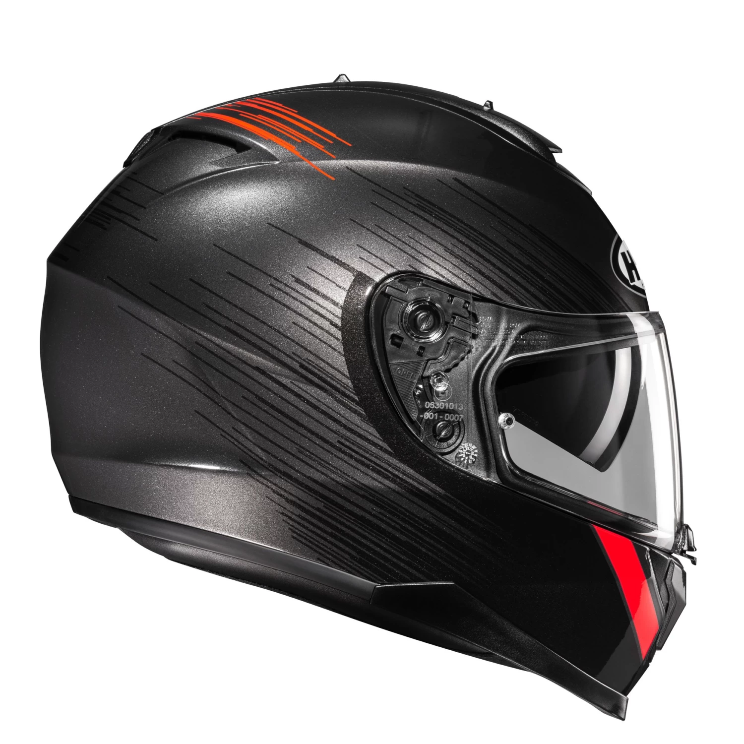HJC C70N Sway Helmet – Red 7 HJC C70N Sway Helmet – Red - Image 5