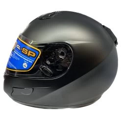 HJC CL-SP Big Size Helmet – Matt Black -Motorcycle Riding Equipment HJC CL SP Plain Motorcycle Helmet Matt Black 3
