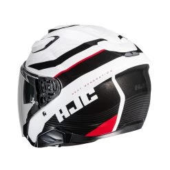 HJC F31 Naby Helmet – Red -Motorcycle Riding Equipment HJC F31 Naby Motorcycle Helmet Red 3