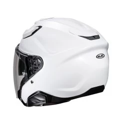 HJC F31 Plain Helmet – Pearl White 10 HJC F31 Plain Helmet – Pearl White -Motorcycle Riding Equipment HJC F31 Plain Motorcycle Helmet Pearl White 3